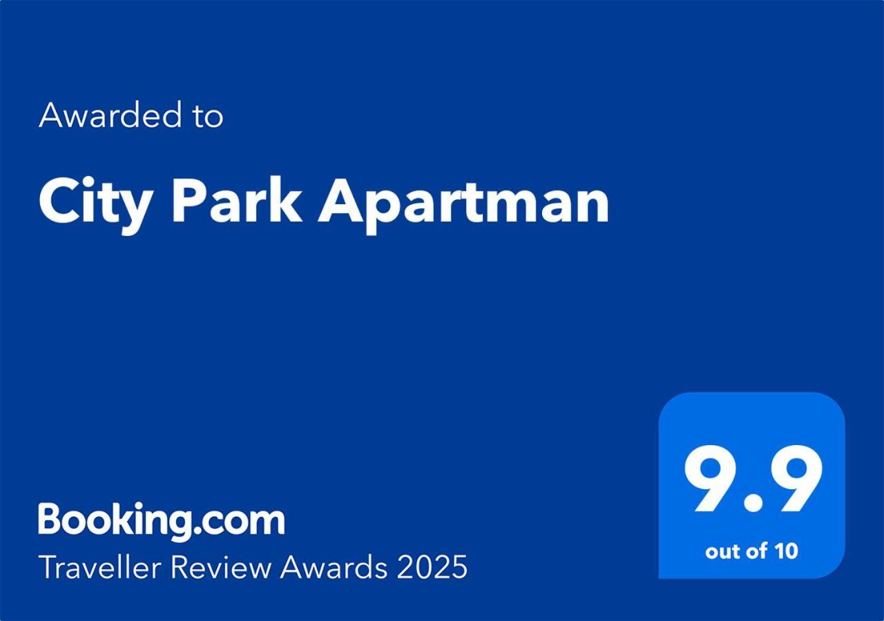 City Park Apartman บูดาเปสต์ ภายนอก รูปภาพ